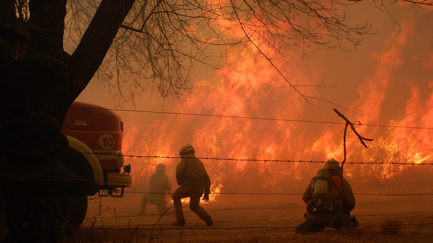 Incendios en Cordoba. Foto: Ariel Luna.