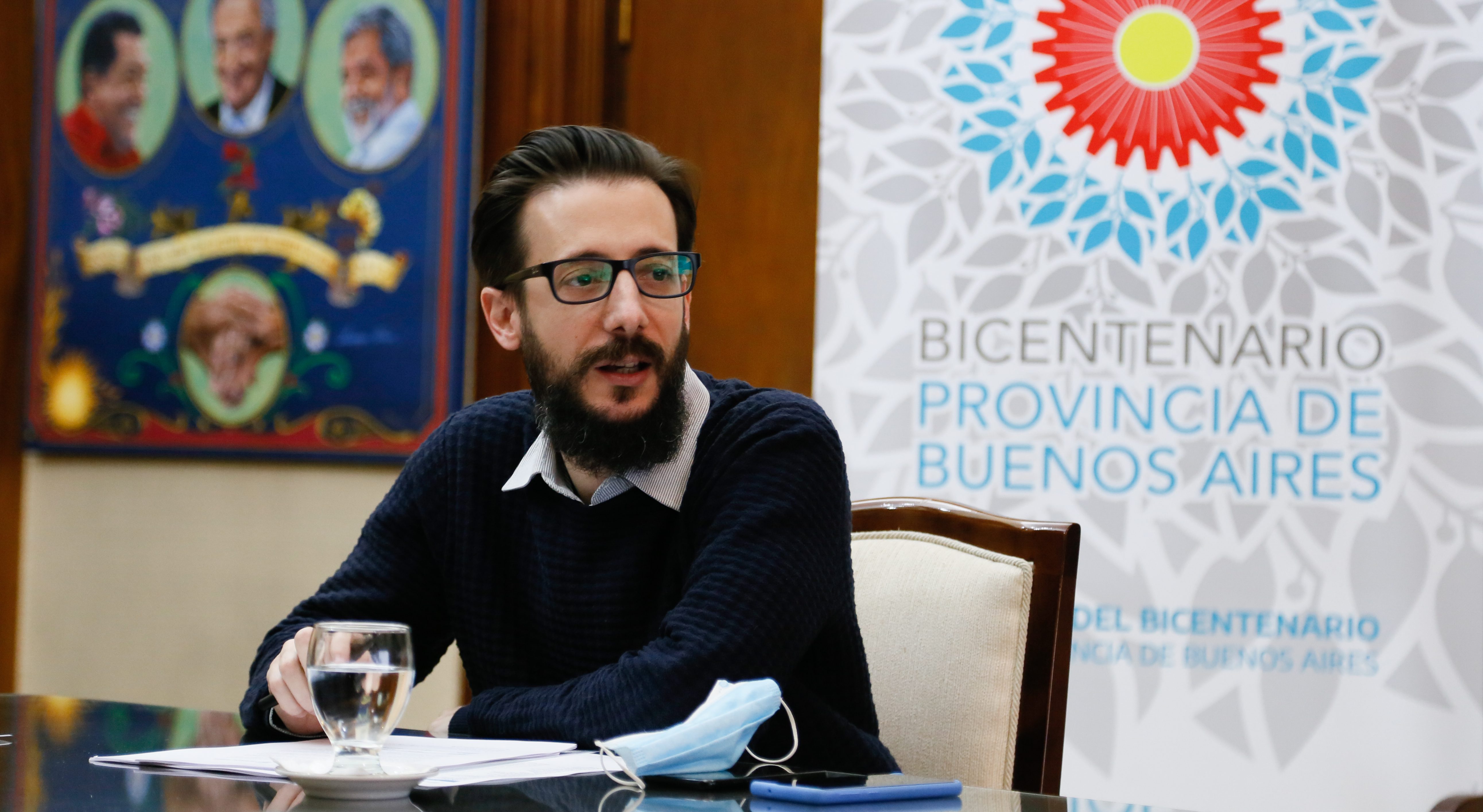  Simone señaló que “muchas de las obras son de salud porque los intendentes necesitaban fortalecer sus sistemas municipales. Foto: Prensa Casa de Gobierno de la Pcia.