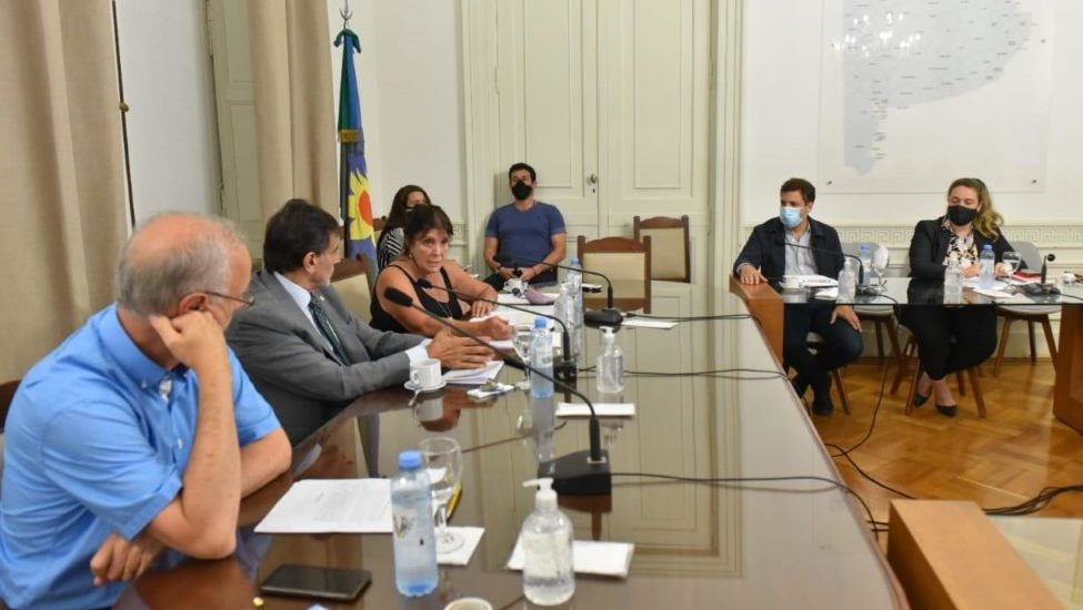 La presentación del proyecto en la Cámara baja de la Legislatura. Foto: Prensa Gobernación.