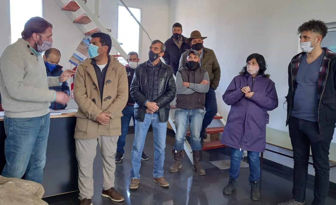  Jornada en El Cholar luego de haber entregado Incentivos Ganaderos en Andacollo y Guañacos previamente.